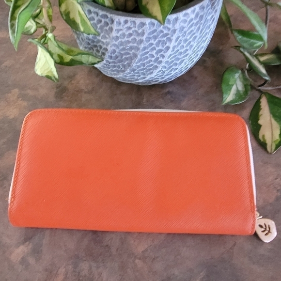 SHINZI KATOH DESIGN 'Cheer Up' Long Wallet, Two Tone, Full Zip and Snap Closure - Picture 6 of 16